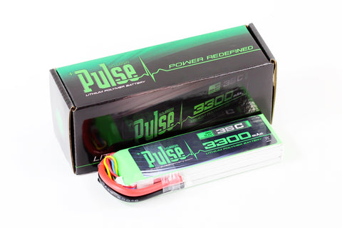 PULSE 3300mAh 3S 11.1V 35C - LiPo Battery