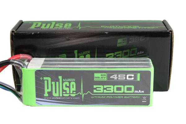 PULSE 3300mAh 6S 22.2V 45C - LiPo Battery