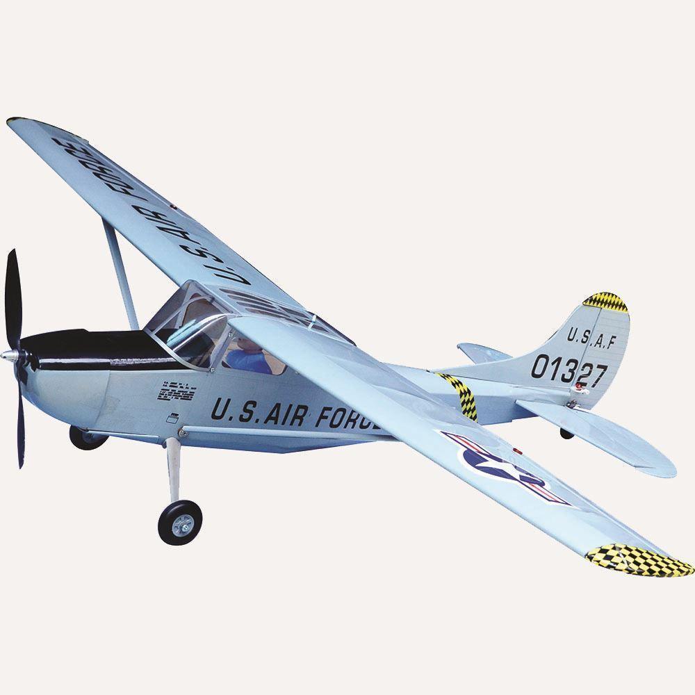 VMAR Cessna L-19 Birddog USAF EP ARF Kit - Grey (49" Wingspan)